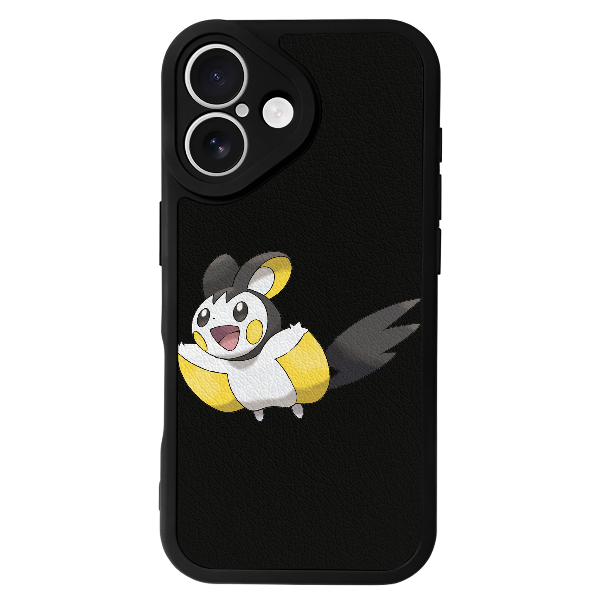 （画像用） ポケットモンスター Pokémon 【iPhone 16シリーズ対応】シリコンスマホケース（レザー調） 材質：シリコン